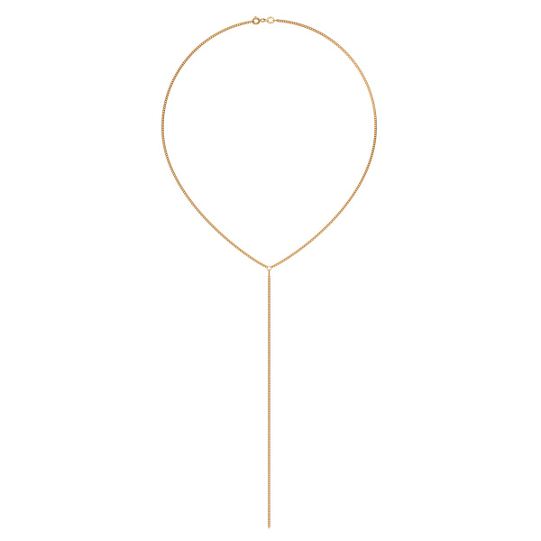 Колье из красного золота 585, плетение «Гурмета»